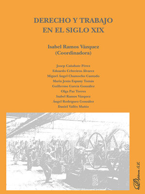 cover image of Derecho y trabajo en el Siglo XIX